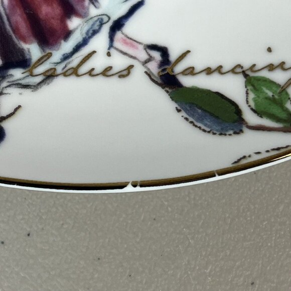 Better Homes and Garden 12 Days of Christmas Plate 7, 8 and 9th Day 8.25" - Picture 2 of 5